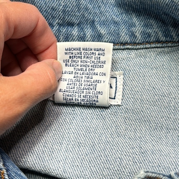 Vintage Arizona Denim Jean Trucker Jacket Size Large - Picture 8 of 8